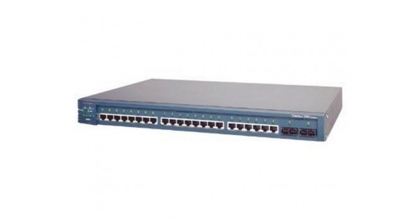 Cisco WS-C2924C-XL-EN Catalyst 2900 Series 24-Port 10/100 RJ45, 2