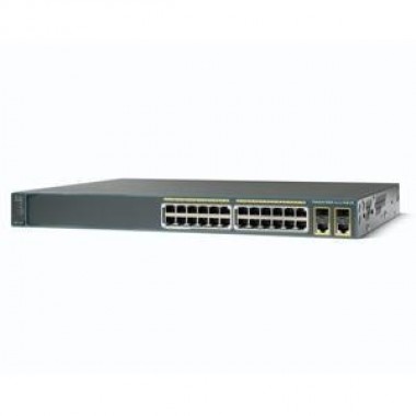 Catalyst 2960 24 10/100 PoE + 2 T/SFP LAN Ethernet Switch