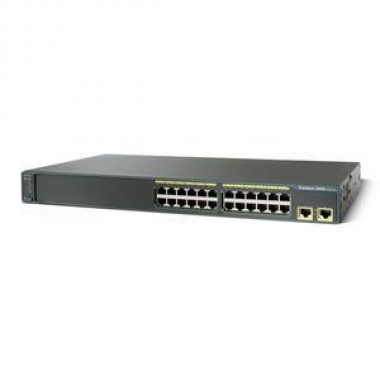 Catalyst 2960 24-Port 10/100 + 2-Port 1000Base-T Managed Ethernet Switch