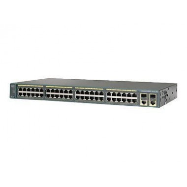 Catalyst 2960 Catalyst Ethernet Switch 48 x 10/100 + 2 x combo Gigabit SFP