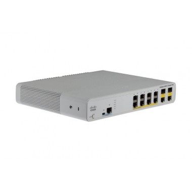 Catalyst 2960C 8-Port 10/100 Fast Ethernet 2 PoE Ports Ethernet Switch