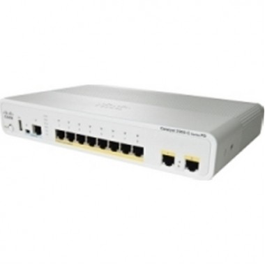 Catalyst 2960C 8 10/100 2-Port Dual-Purpose Uplinks Ethernet Switch