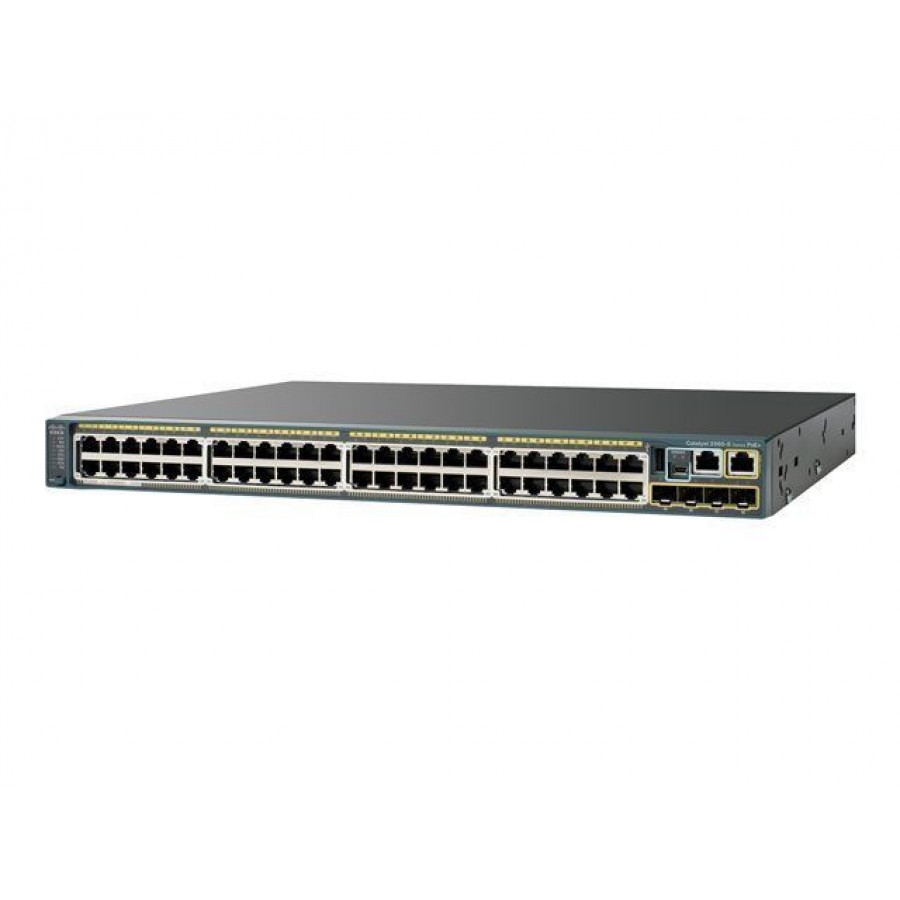 Cisco WS-C2960S-48LPS-L Catalyst 2960S 48 10/100/1000 PoE 370W 4 x SFP ...