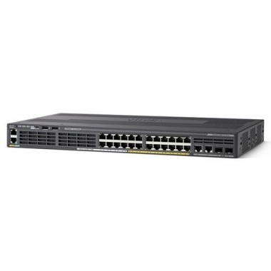 Catalyst 2960-x 24-Port Gige PoE 92W 2xSFP + 2x1gbt LAN Base