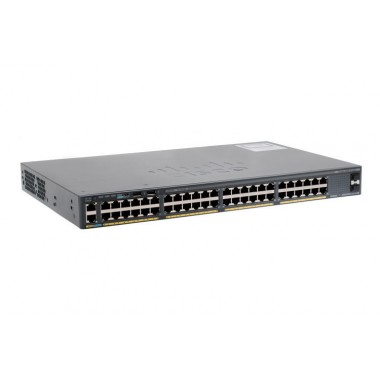 Catalyst 2960-x 48 Gige 2X1G SFP LAN Lit Ethernet Switch