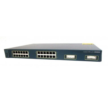 Catalyst 3524-PWR-XL with Integrated Inline Power, (2) GBIC Ports, Enterprise Edition