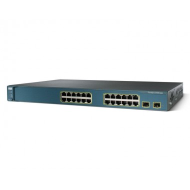 Catalyst 3560 24-Port 10/100 PTS + 2-Port SFP SMI Switch