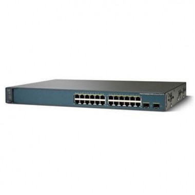 Catalyst 3560 v2 24-Port 10/100 PoE Layer 3 Switch + 2 SFP Enhanced Image