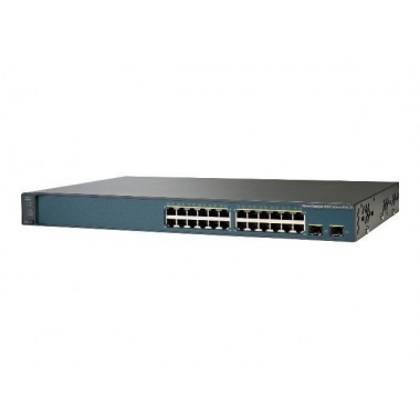 CAT3560V2 24 10/100 + 2-SFP Standard Image Layer 3 Switch