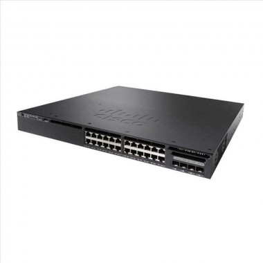 Catalyst 3650 24-Port PoE Ethernet Switch 4x 1g Uplink Ports with 5 AP License IPB