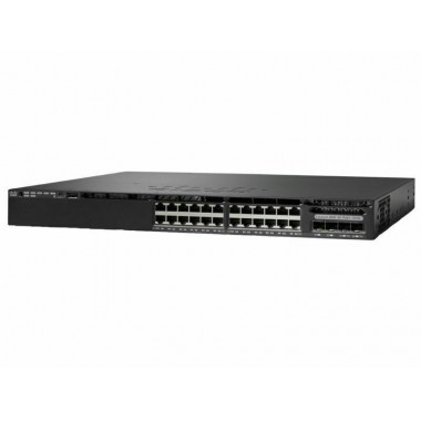 Catalyst 3650 24-Port Data 4X1G Uplink IP Base Layer 3 Switch