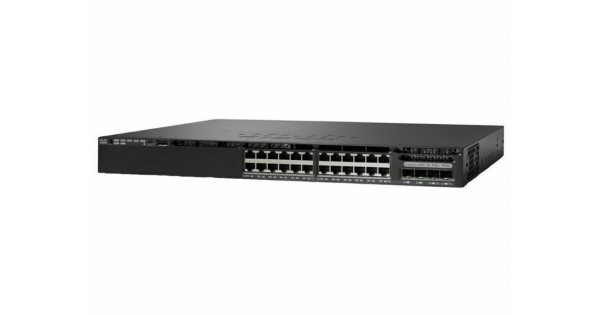 Cisco WS-C3650-24TS-S Catalyst 3650 24-Port Data 4X1G Uplink IP Base ...