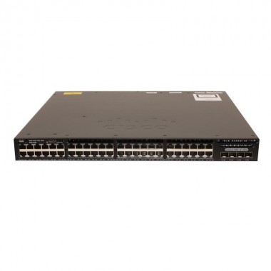 Catalyst 3650 48-Port Data 4X1G Uplink IP Base Layer 3 Switch