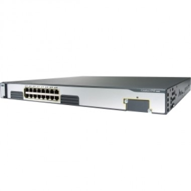 Catalyst 3750 Layer 3 Switch 16 10/100/1000Base-T+ 10GbE