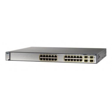 Catalyst 3750G-24TS Stackable Gigabit Ethernet Switch, 24 Ports