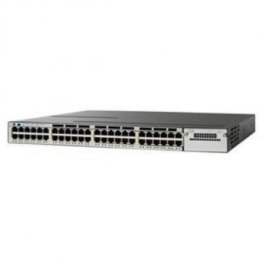 Catalyst 3750X 48-Port 10/100/1000 PoE LAN-Base Managed Switch