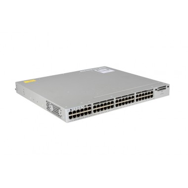 Catalyst 3850 48-Port PoE IP Base Ethernet Switch, Single AC Power Supply