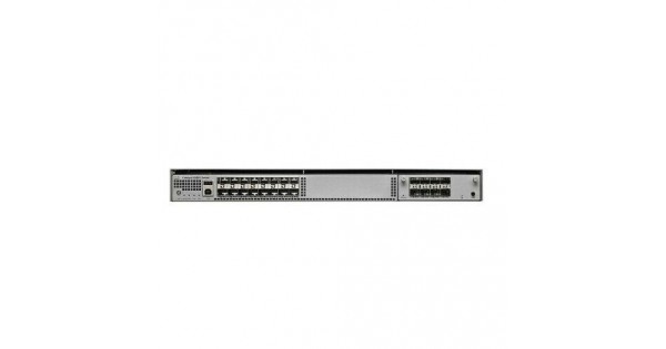 Cisco WS-C4500X-F-16SFP+ 16-Port 10GE IP Base, Back to Front Airflow ...