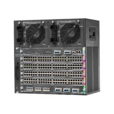 CAT4500 E-Series 6 Slot Chassis with Fan Tray, No Power Supplies, Switch