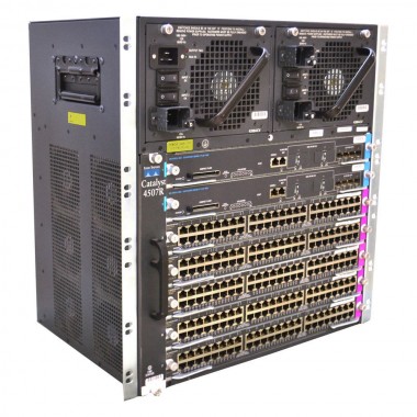 Catalyst 4507R 7-Slot Chassis, No Power Supply, Empty, No Modules