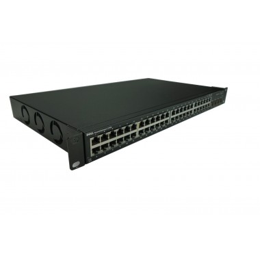 PowerConnect 2748 48-Port 10/100/1000Base-T Gigabit Ethernet Switch with 4x SFP Combo Ports