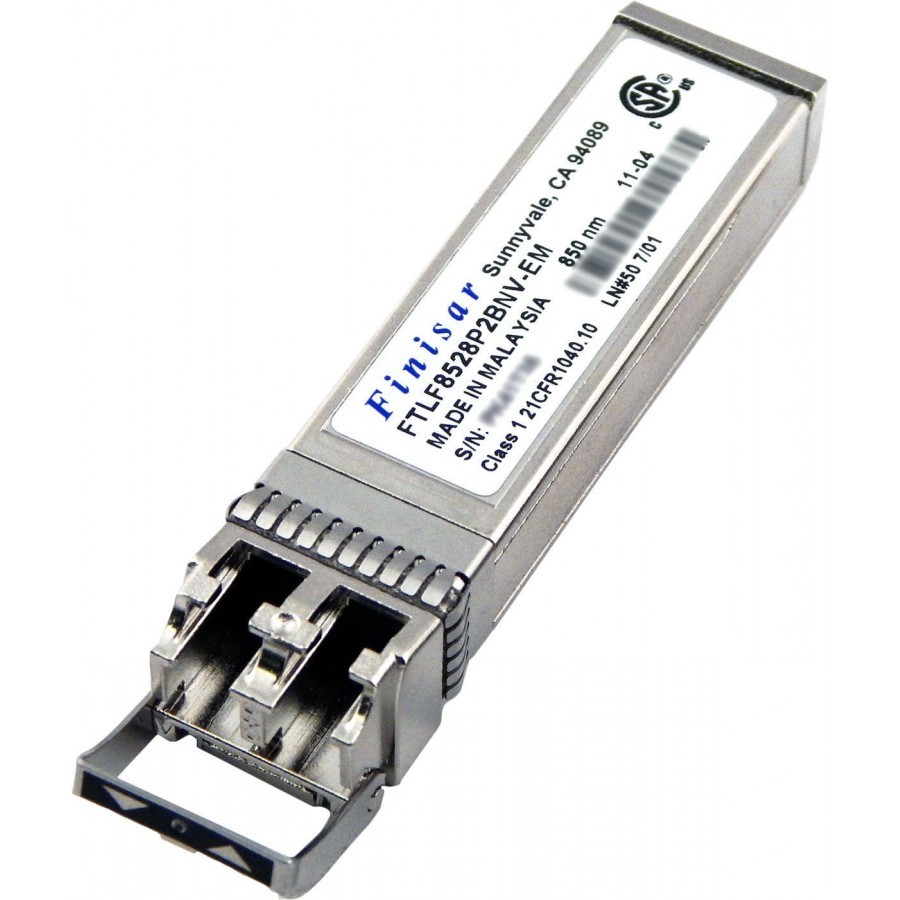 Fibre channel sfp. 16gb/s Fibre channel SFP Optical Transceiver, LC, Wave-length 850nm, Multi-Mode. Finisar. GBIC. Оборудования 08524-08528.