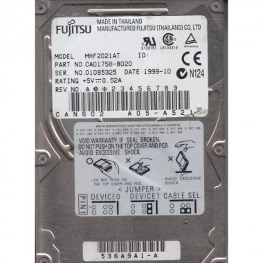 2.1 GB HDD 4200RPM 2.5-Inch IDE Hard Disk Drive