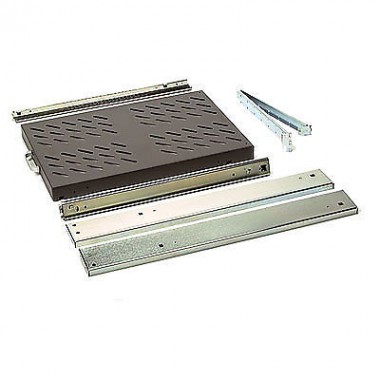 Graphite Sliding Shelf Holds 220LBS for 9000 10000 Racks Rack