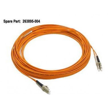 Fiber-optic Short Wave Multimode Interface Cable - 50um core, 125um cladding - LC Connectors - 15-Meter (49ft) long