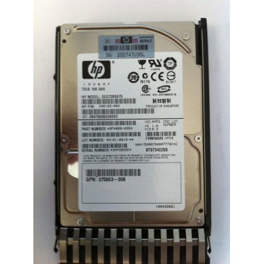 72G 2.5-Inch SAS Hot Plug Hard Drive HDD