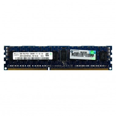 HP 8GB (1x8GB) Single Rank x4 PC3-12800R (DDR3-1600) Registered CAS-11 Memory Kit RAM Module