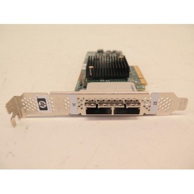 H221 SAS Host Bus Adapter PC Board, PCIe 2.0 low profile - Has two external x4 mini-SAS Connectors, 6Gb/sec transfer rate, up to 288TB SAS or 192TB SATA capacity