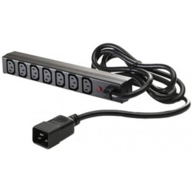 HP 5XC13 Outlets Power and Uid LEDs Pair Standard Extension Bar Strip