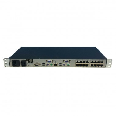 KVM Server 16-Port Console Switch 0X2X16 Switchbox