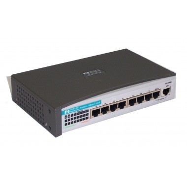 ProCurve Hub 8-Port 10Base-T RJ45 Ethernet Hub with Uplink Port