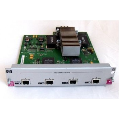 HP Procurve 4-Port 100/1000 Base-T Switch XL Module