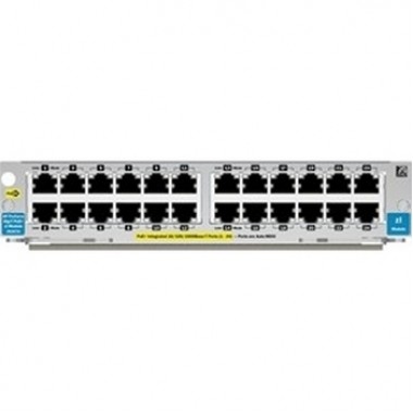 ProCurve 24-Port 10/100/1000 PoE+ zl Module Switching