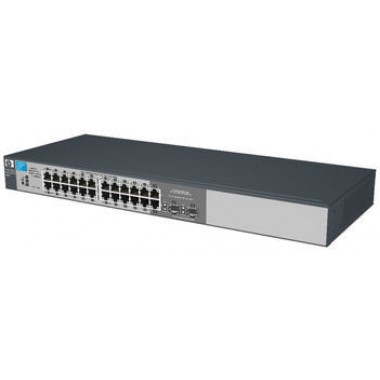 HP 1810-24G 24-Port 10/100/1000 + 2 SFP Ports Gigabit Ethernet Switch