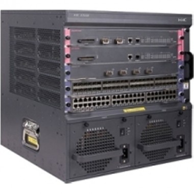 HP 7503 Switch with 48P GT 2P 10G 384Gbps MPU Chassis