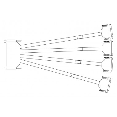 4x CTP Cable (DTE)