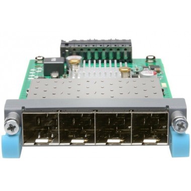 4-Port 1GBE/10GBE SFP+ Uplink Module for EX4300 Series