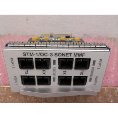 4-Port SONET, SDH OC-3, STM-1 PIC, Multi-Mode with PIC ejector