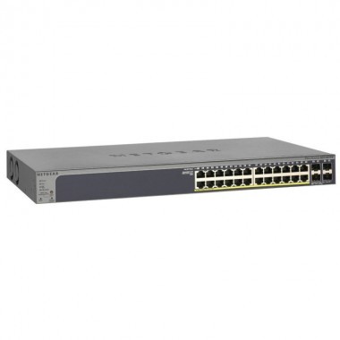 ProSafe Gs728tpp 24-Port Gigabit Smart Switch with PoE+ 4SFP Port