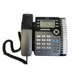 ViSYS 2-Line Corded Integrated Telephone System with Caller ID and LCD Display, Business Speakerphone with Integrated Digital Answering System