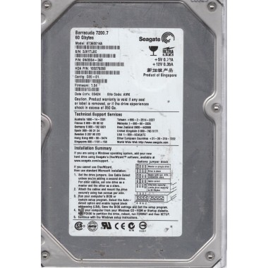 60GB 3.5-Inch 7200RPM ATA Hard Drive HDD