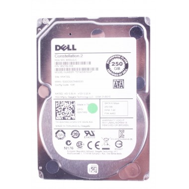 Dell 250GB 7.2K 2.5-Inch SATA Drive 3Gbs