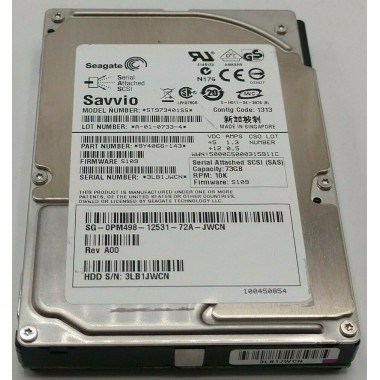 IBM 73GB 10K 2.5 SAS Drive 3Gbs