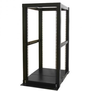 4 Post Rack Adjustable 25U Open Frame Server Rack Cabinet