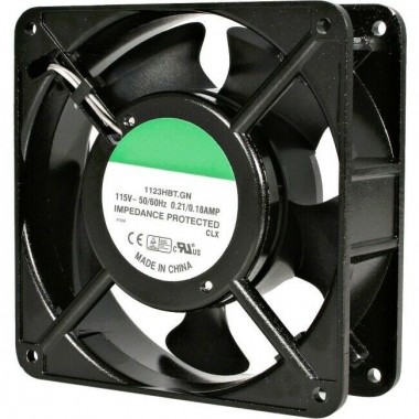 Single 12cm AC Fan Kit for Wall Mount Cabinets and Server Racks