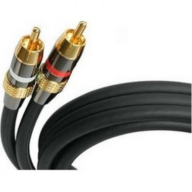 50-Foot Premium RCA Audio Cable 2x RCA Male